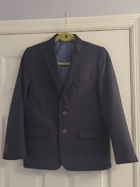 Nordstrom Boys Navy Blazer - Two-Button Dress Jacket